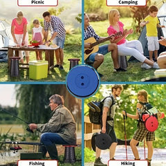 Adjustable Telescopic Stool for Outdoor Activities
