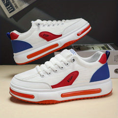 Men's Lace up Platform Sneakers Skate Shoes