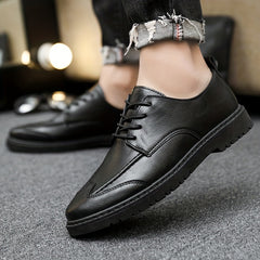 Men's PU Leather Oxford Shoes Formal Dress Shoes For Wedding Business
