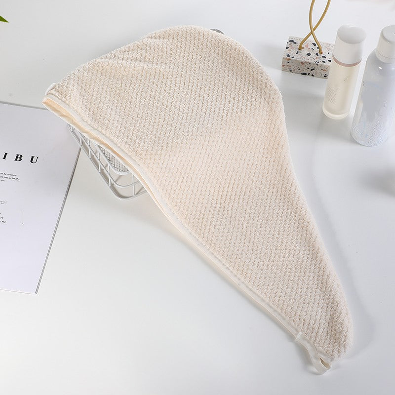 Hair Drying Towel Wrap Cap for Quick Drying