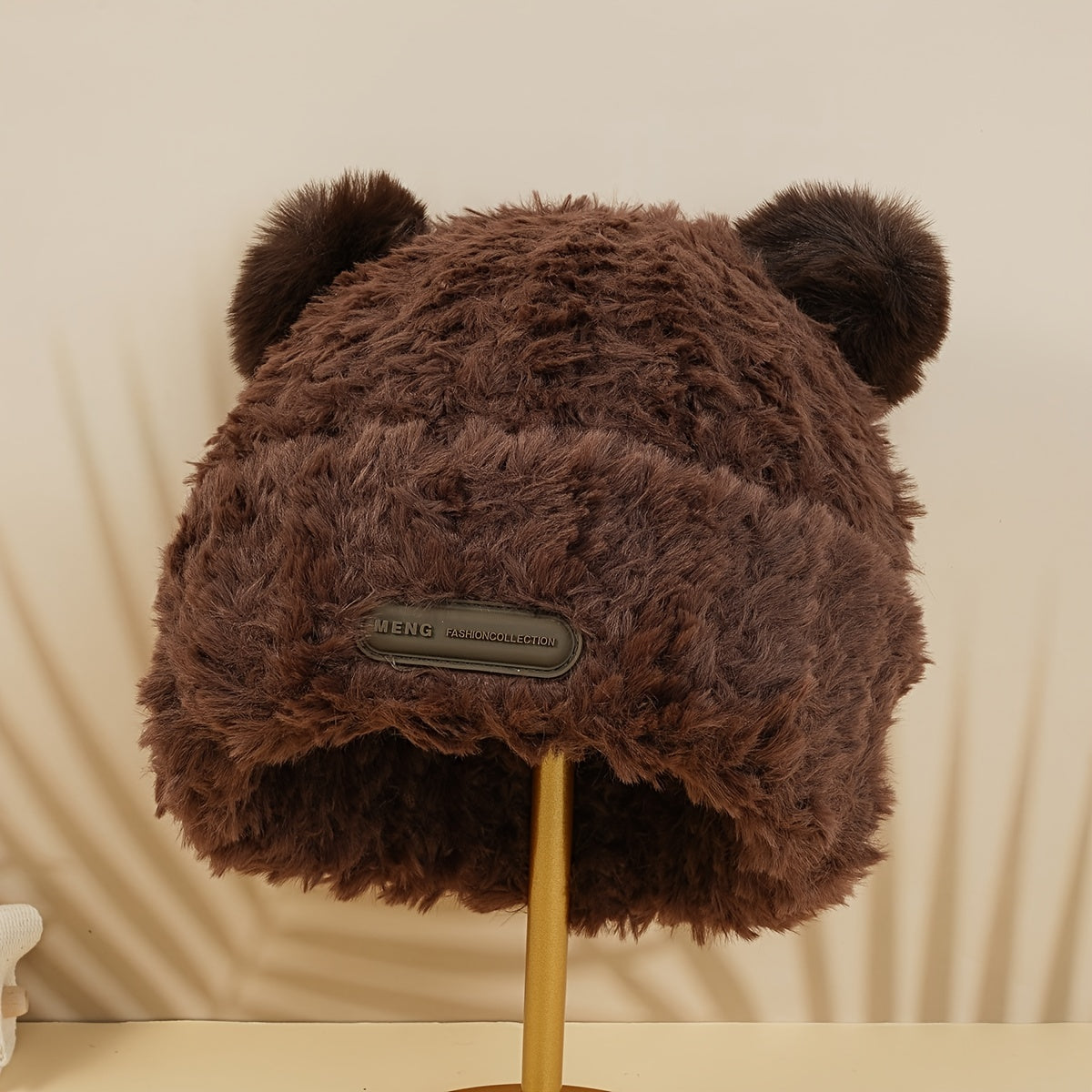 Winter Plush Bear Beanie Hat Panda Ear Warm Hat