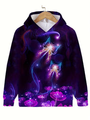 Kids Dreamy Butterfly & Magic Flower Hoodie