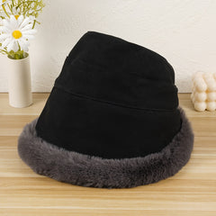 Winter Autumn Bucket Hat Female Adult Beanies Skullcap Keep Warm Beanies