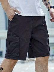 Men's Classic Cargo Denim Shorts