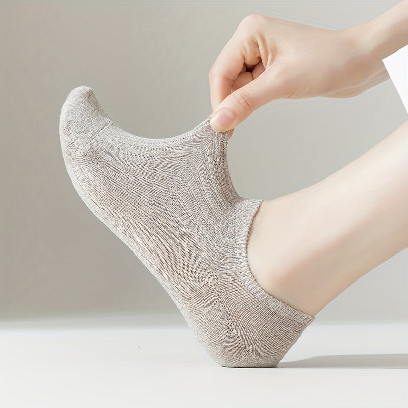 Girls Casual Boat Socks Breathable Low Cut Socks Spring Summer Autumn