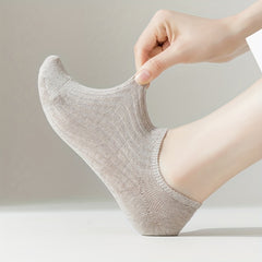 Girls Casual Boat Socks Breathable Low Cut Socks Spring Summer Autumn