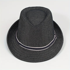 Men's Summer Sun Hat Outdoor Jazz Seaside Travel Sun Protection Hat