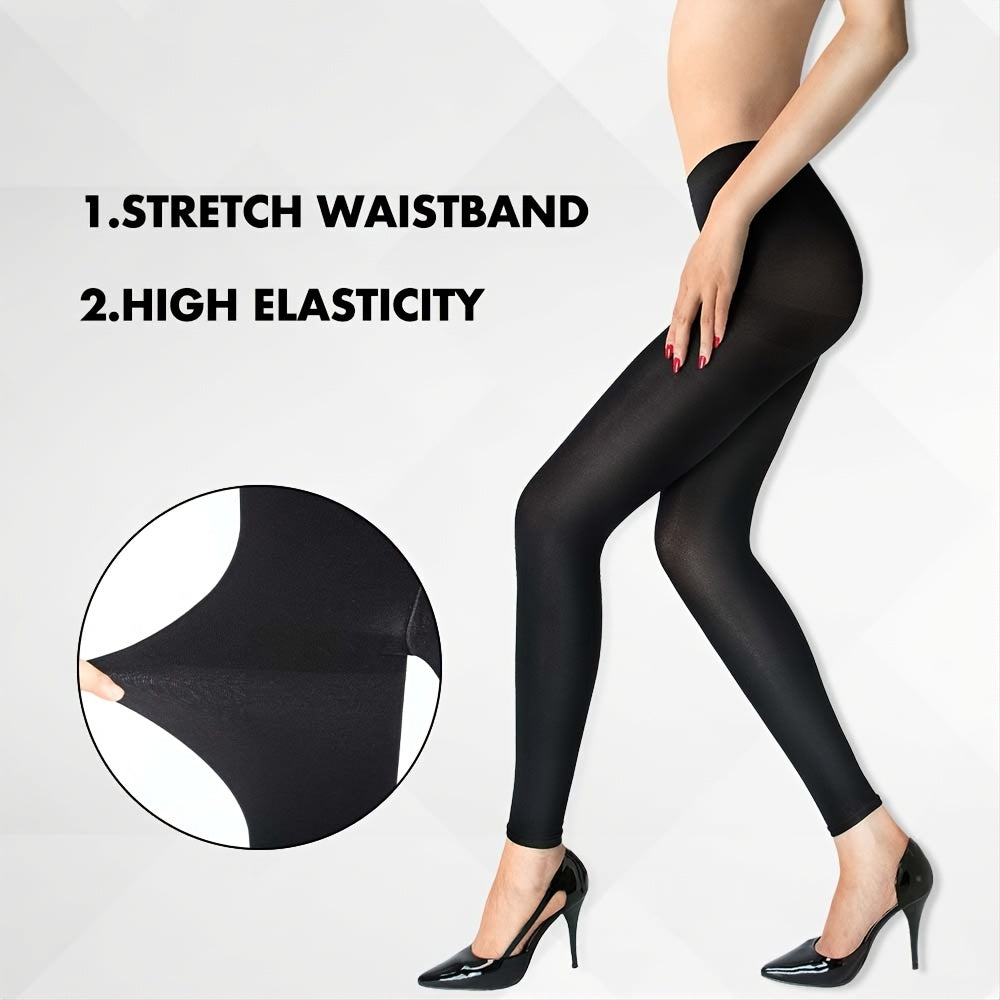 Women's Solid Cropped Pant High Waisted Slim Fit Leggings Pants