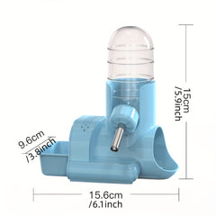 Small Pet Water Dispenser For Rabbit Hamster Plum Water Feeder