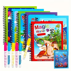 Magic Watercolor Painting Book for Kids Portable Creative Toy