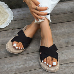 Women's Lightweight Summer Beach Flat Slippers