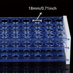 Plastic Test Tube Stand Rack 50 Holes Laboratory Test Tube Stand
