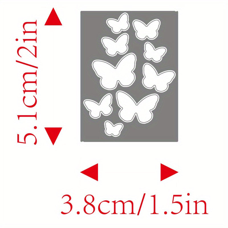 1pc Butterfly Love Snowflake Metal Cutting Dies Stencils Scrapbooking Die cuts