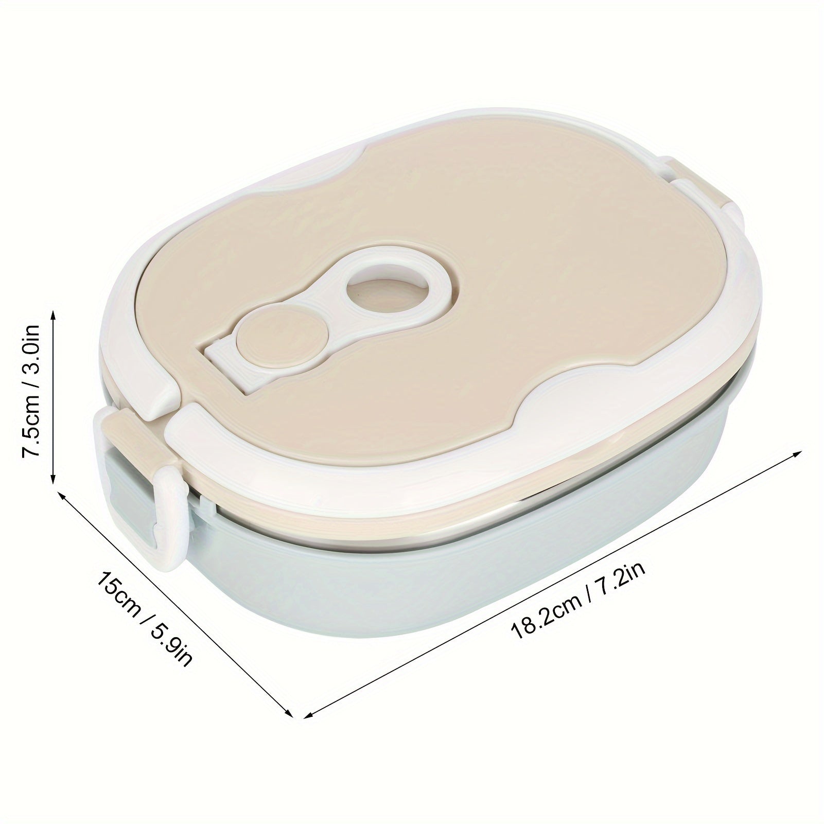 Insulated Lunch Box Stainless Steel Thermal Food Container Leak Proof Storage