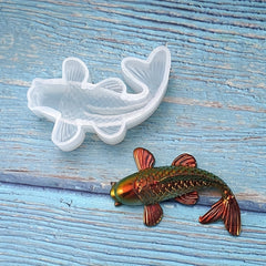 Carp Silicone Molds DIY Animal Resin Molds Koi Fish Epoxy Resin Molds