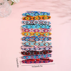 Bohemian Braided Tassel String Bracelet For Women