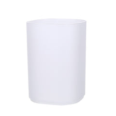 Gray Desktop Pen Holder Storage Box Office Student Stationery Organizer