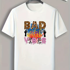 BAD WITCH VIBES Men's Graphic Tee Fitness T-shirt