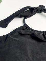 Halter Neck Bikini Top Beachwear Swimsuit Top Women's Swimwear