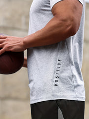 Men's Crew Collar Sports Short Sleeve T-shirt
