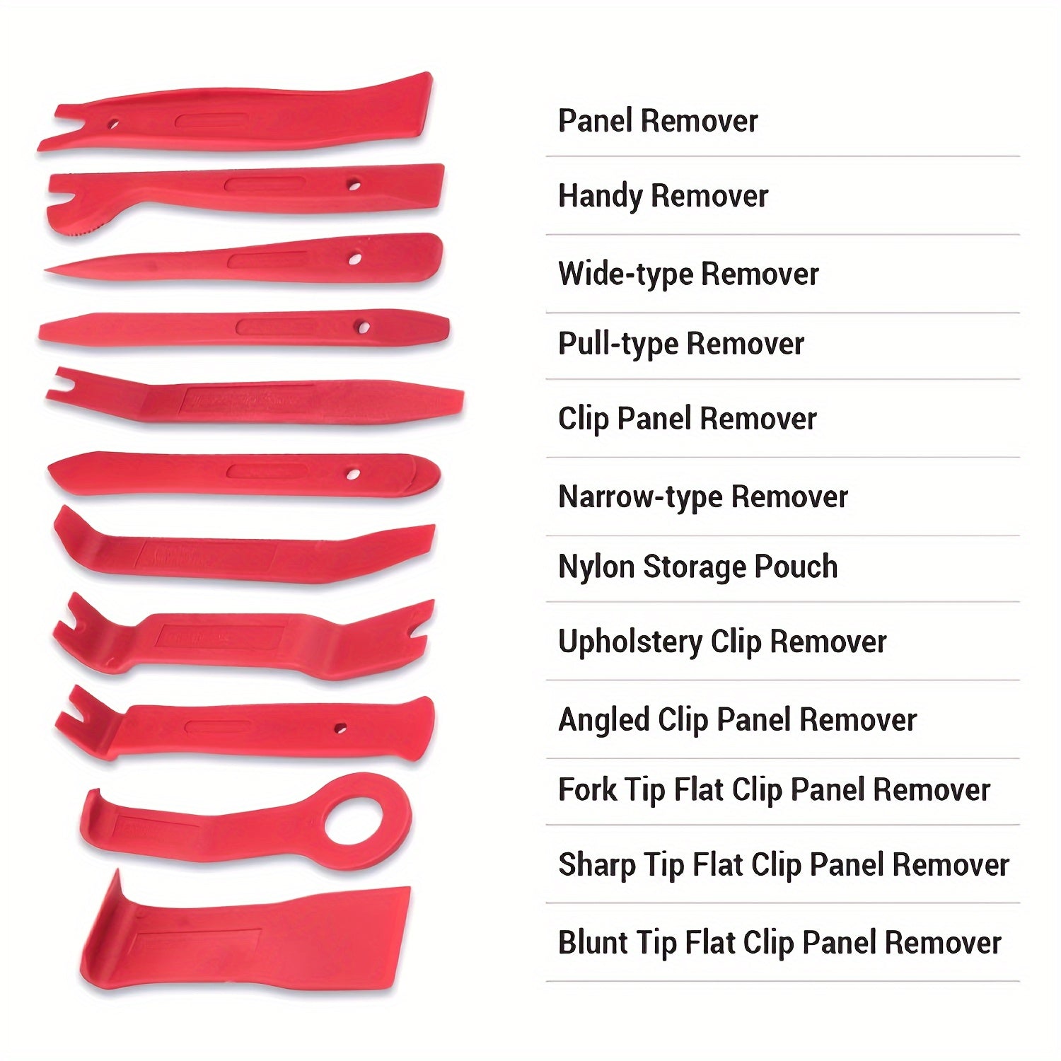 Car Audio Interior Disassembly Tools Set, 19pcs - Car Repair & Modification Kit