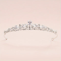 Baroque Crystal Tiara Headband Women Hair Accessories