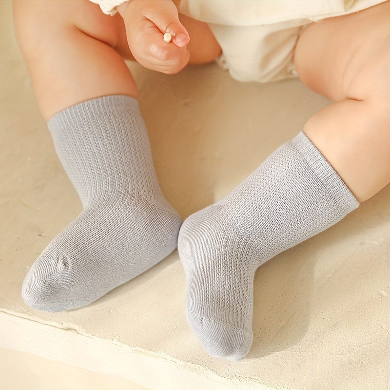 Baby Girls Knit Non Slip Socks Comfortable Sport Short Crew Sock