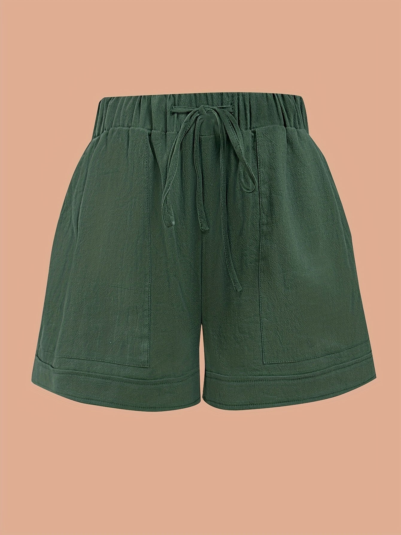 Summer Drawstring Casual Shorts Women's Clothing