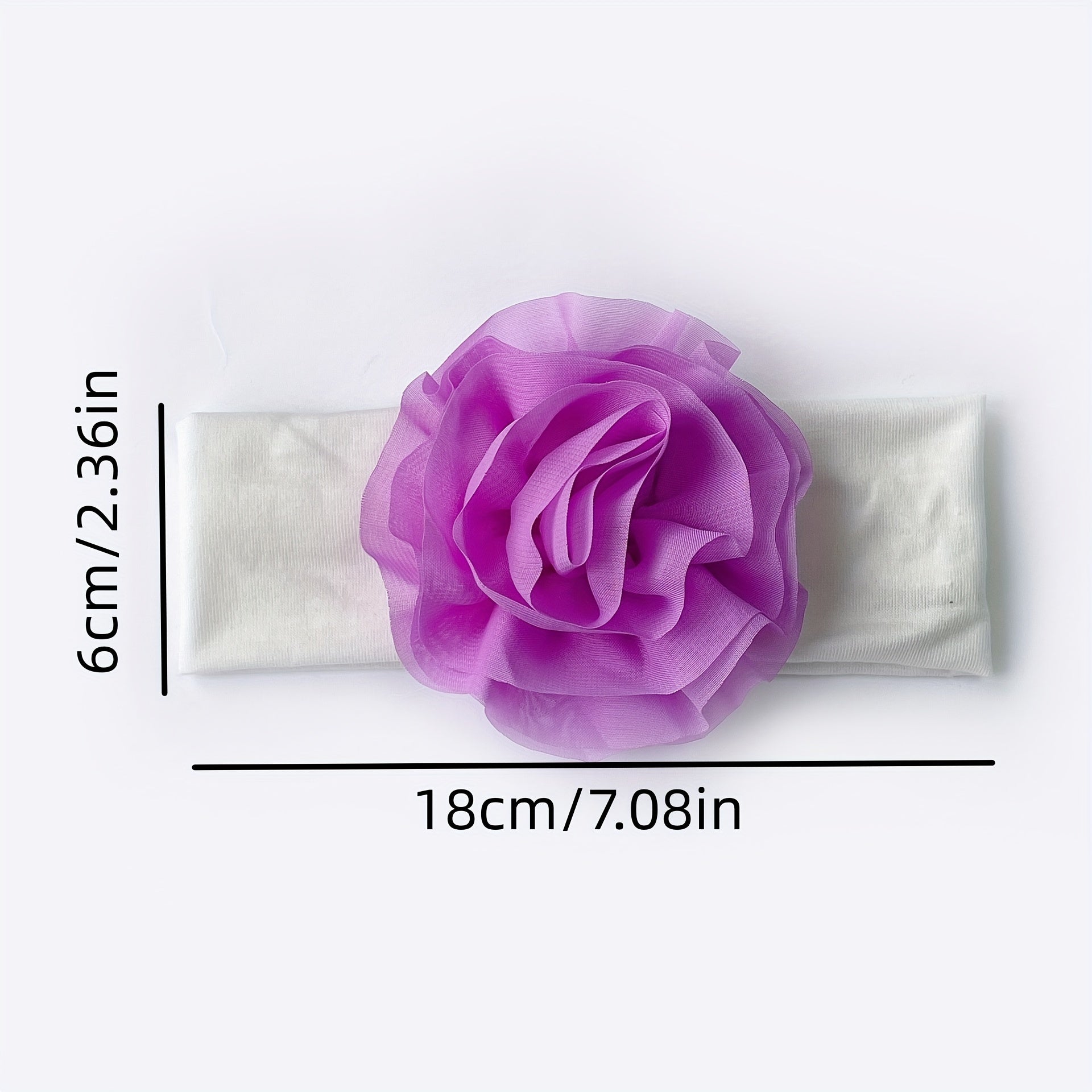 Baby Wide Flower Headband Hair Band