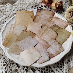 Vintage Letter Sticker Pack for Scrapbooking DIY