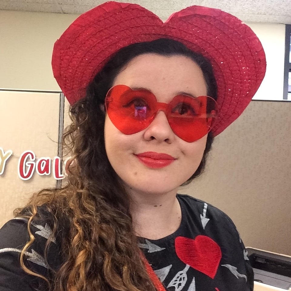 Heart Shaped Rimless Irregular Y2K Sunglasses Women's Party Accessories
