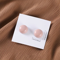 Solid Frosted Magnet Buckle Thin Scarf Buckle For Women