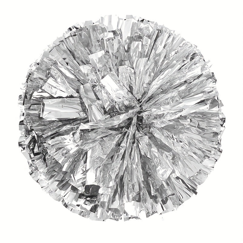 Sparkling Cheerleading Poms for Kids & Adults - Sports, Dance, Holiday Spirit