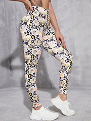 Leopard Print Yoga Leggings High Stretch Fitness Pants