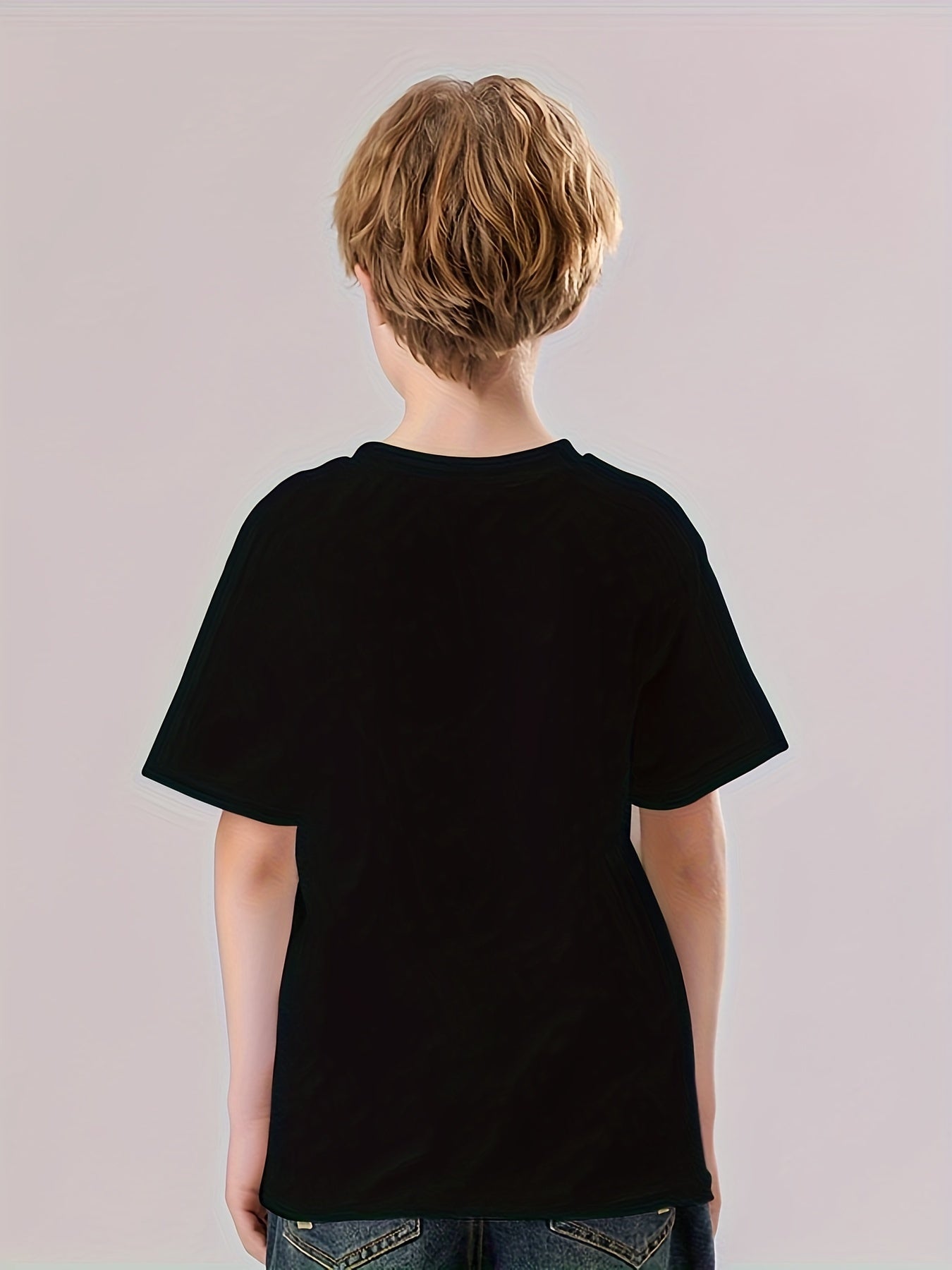 TRACTOR LOVER Print Boy's Short Sleeve T shirt