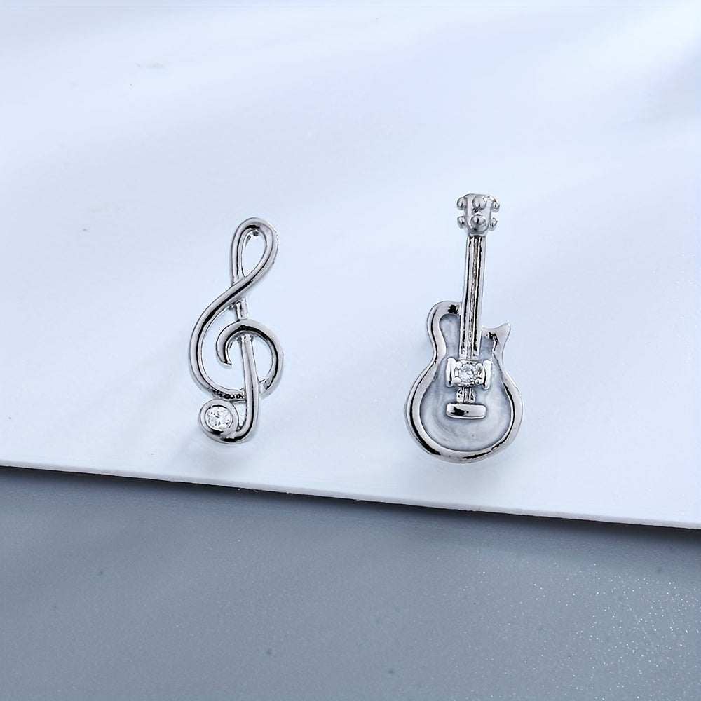 Musical Note Stud Earrings & Jewelry for Women
