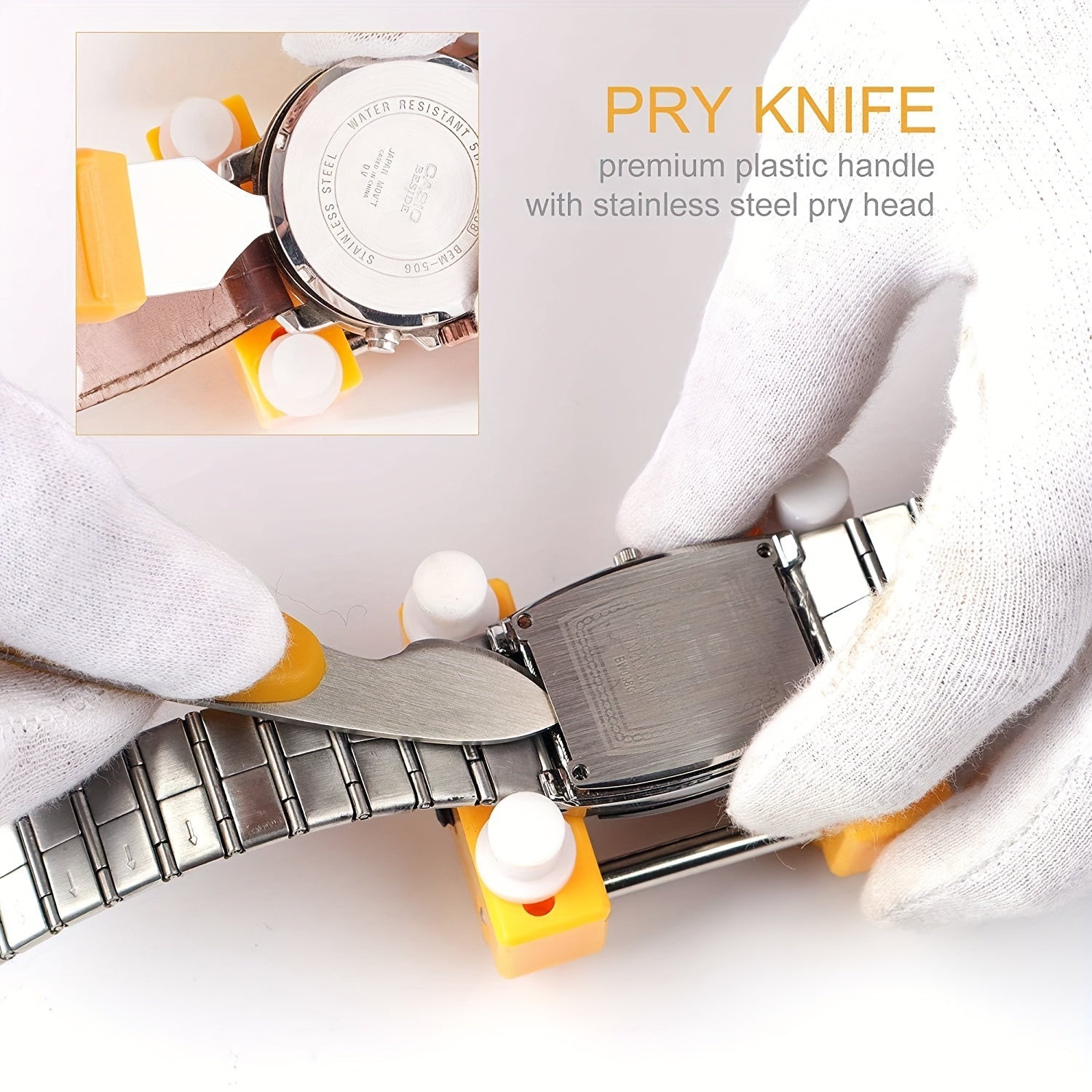 Watch Repair Kit Watch Cutter Opener Strap Adjuster Tool Set