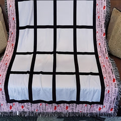 2 Pack 101 X 152 Blank Sublimation Throw Blankets For Heat Press Custom DIY