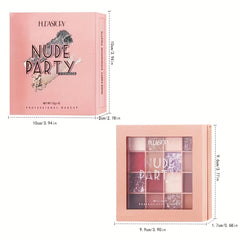 16 Colors Eyeshadow Palette Sequin Matte Pearly Finish Makeup