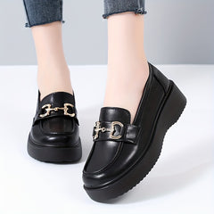 British Style Loafers Slip On Shoes Walking Shoes