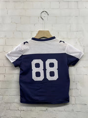 Boy's Breathable Short Sleeve Sports T-Shirt, Creative Pattern Casual Top