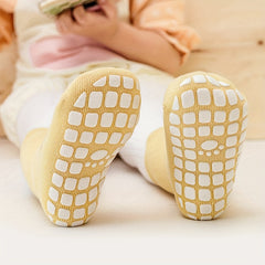 Baby Girls Floor Socks Indoor Toddler Learn To Walk Socks Cotton Non slip Socks
