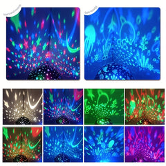 Starry Sky Light Rotating Projection Night Light