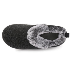 Women's Fuzzy Fleece Memory Foam Slip on Shoes
