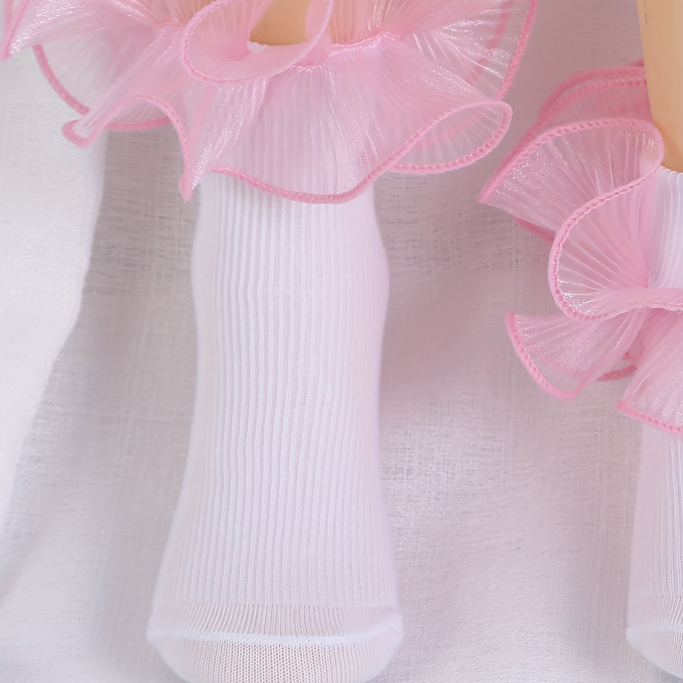 Kids Lace Trim Ankle Socks Breathable Casual Comfortable Toddlers