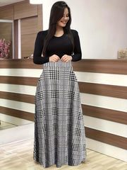 Floral Print Long Sleeve Dress for Women