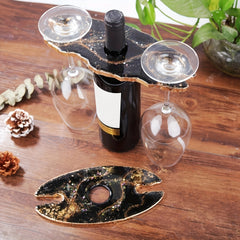 Round Resin Wine Rack Mold for Epoxy Bottle Making