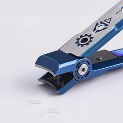 Large Opening Splash proof Nail Clipper Stainless Steel Nail Cutter