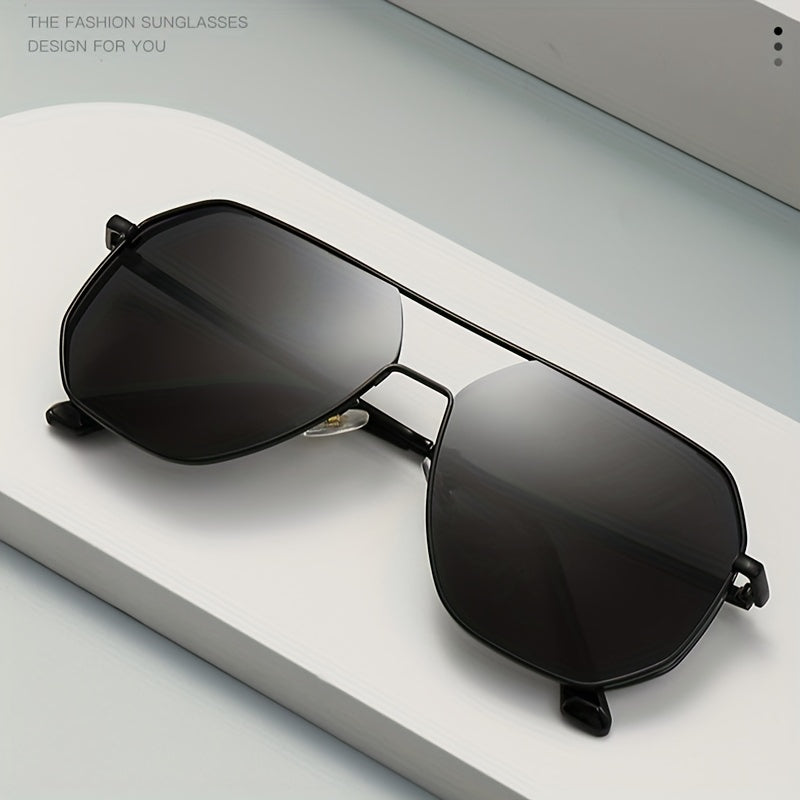 Polarized Aviator Sunglasses UV400 Metal Frame