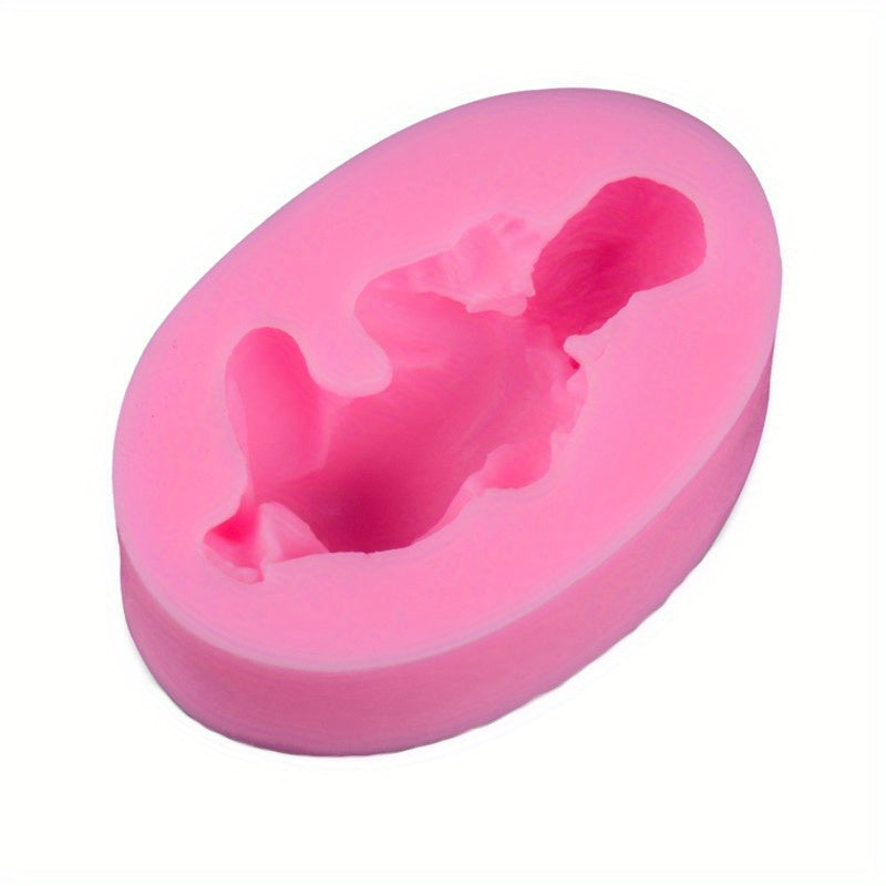 1pcs DIY Sleeping Baby Silicone Mold Cake Fondant Chocolate Decoration Mold